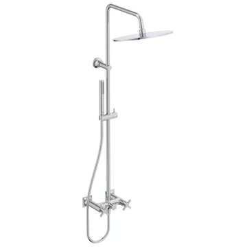 JOY NEO - BD158 - Wall-mounted shower panel with hand shower with overhead shower by Ideal Standard - view 3